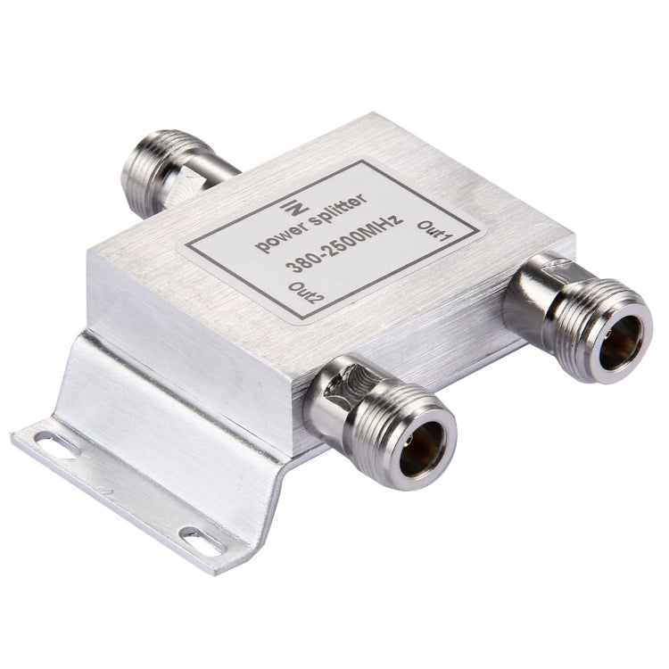 380-2500MHz N Female Adapter 2-Way Power Splitter, Female Adapter 380-2500MHz N Female Adapter 2-Way Power Splitter, Female Adapter